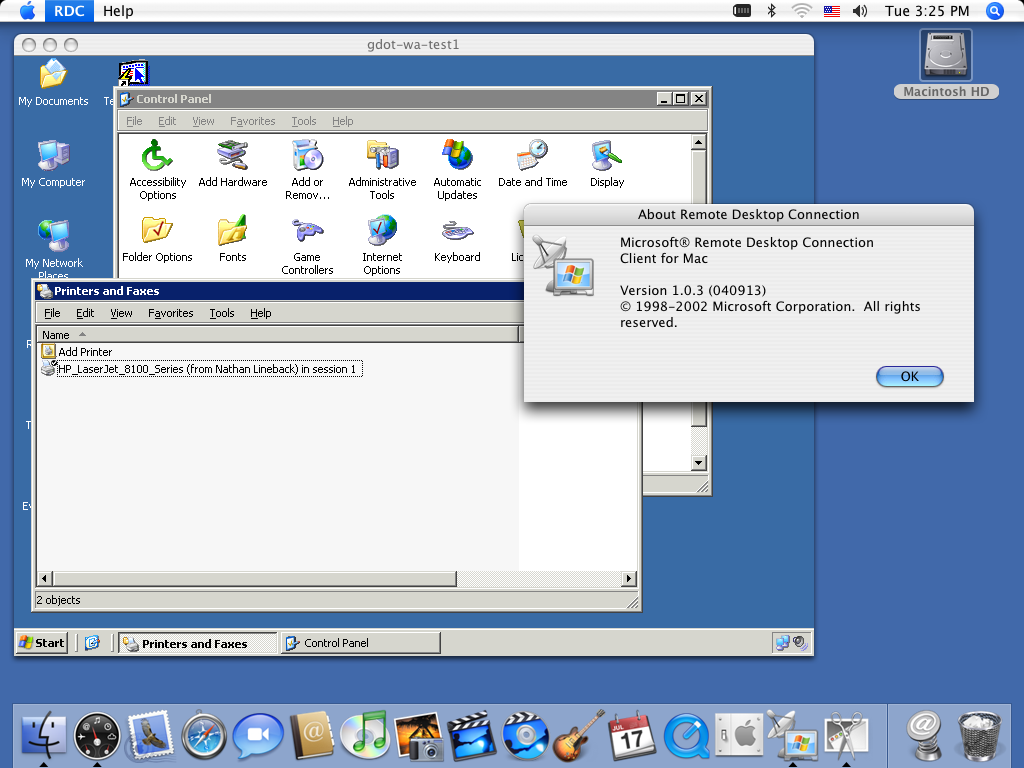 Mac OS X 10.4.6