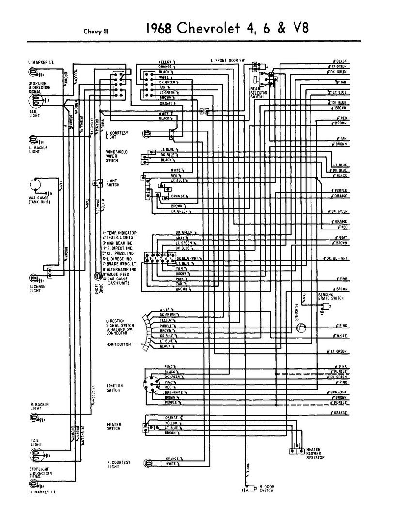 looking for wiring diagram for 1968 nova | Chevrolet Nova Forum
