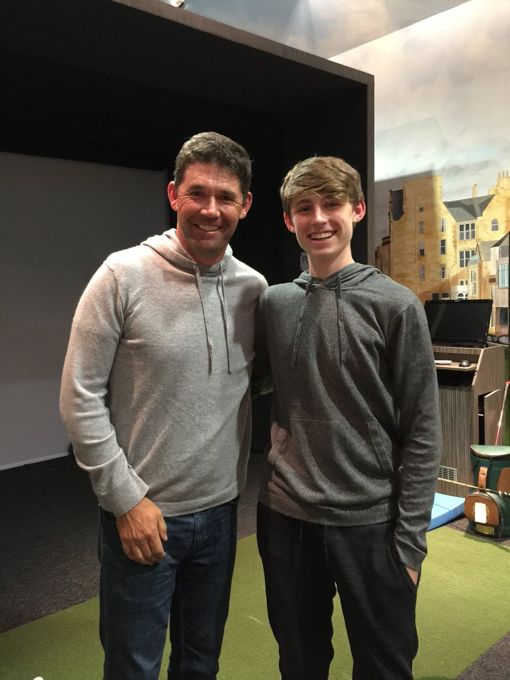 Pádraig and Paddy Harrington