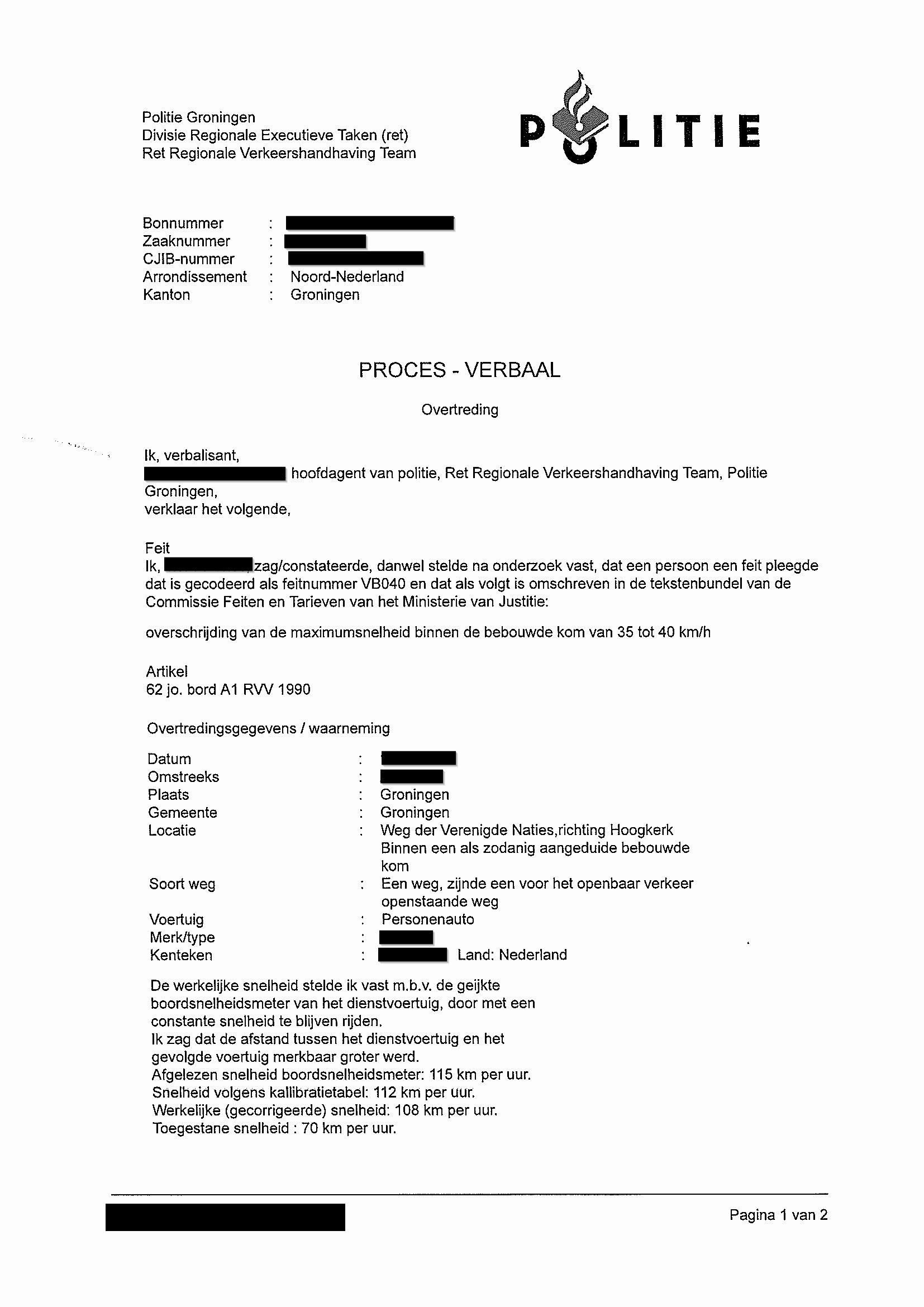 In verzet en nu?  Strafrecht zaken (T en Strafbeschikking