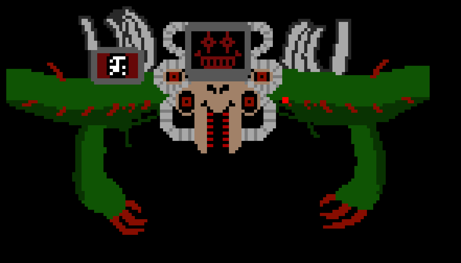 Soul Omega Flowey Overworld Sprite Pixel Art Maker