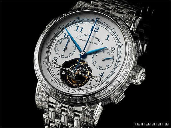Дорогие механические часы с турбийоном A. Lange & Sohne