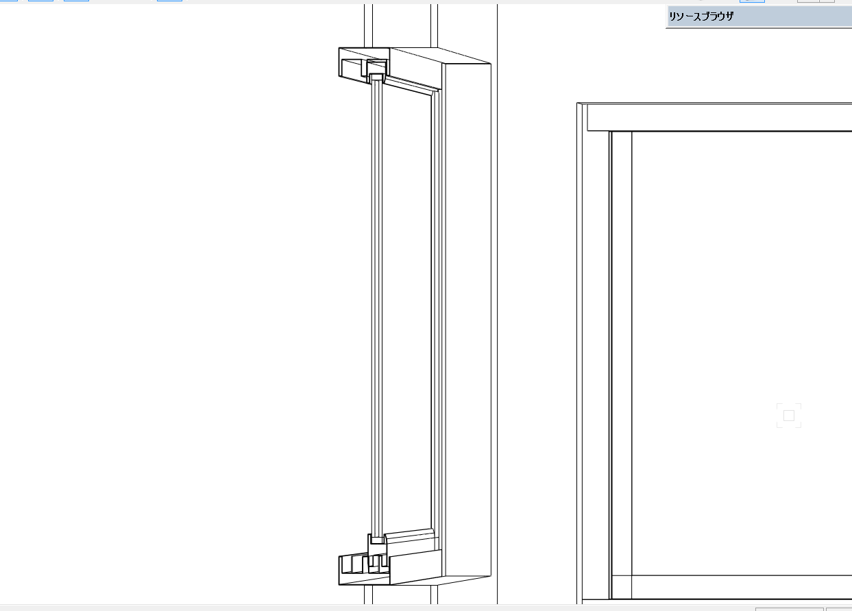 アルミサッシ Vectorworks Bim