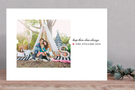 Keep Them Close Christmas Photo Cards