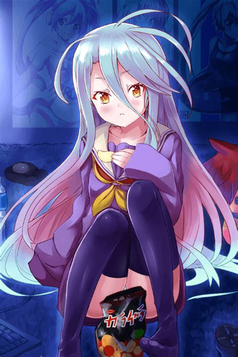 game  life shiro anime cosplay wig fairypocket wigs