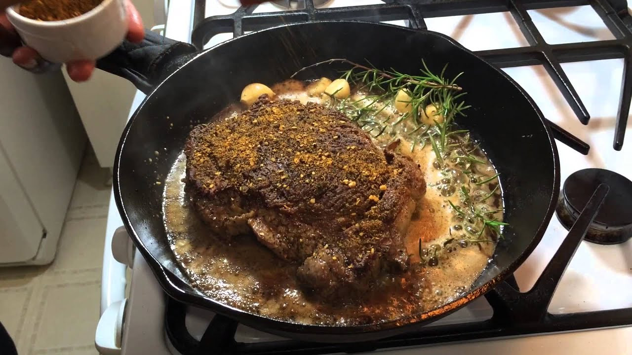 Cooking Steak in Cast Iron | The Constant Flip Method ...