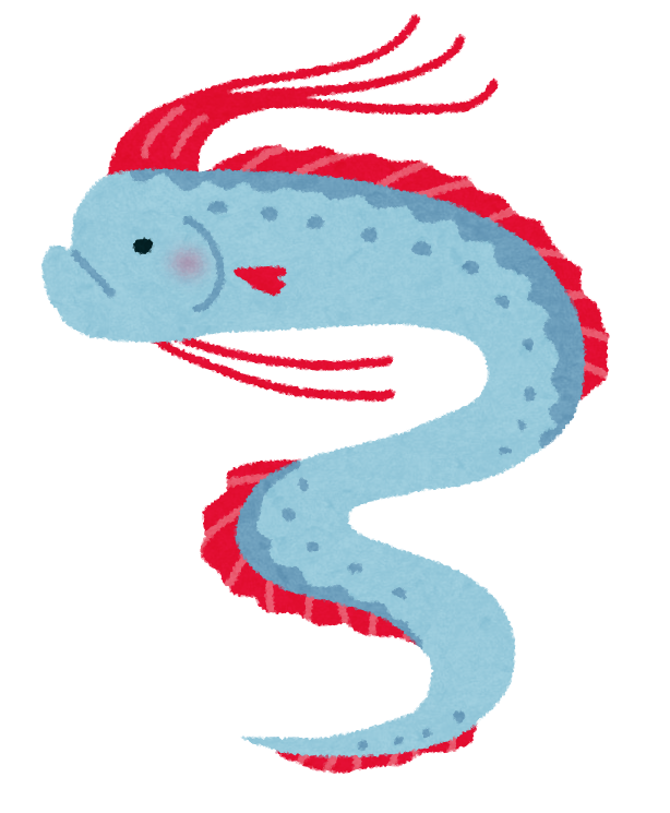 深海魚ジオラマ風に作りました