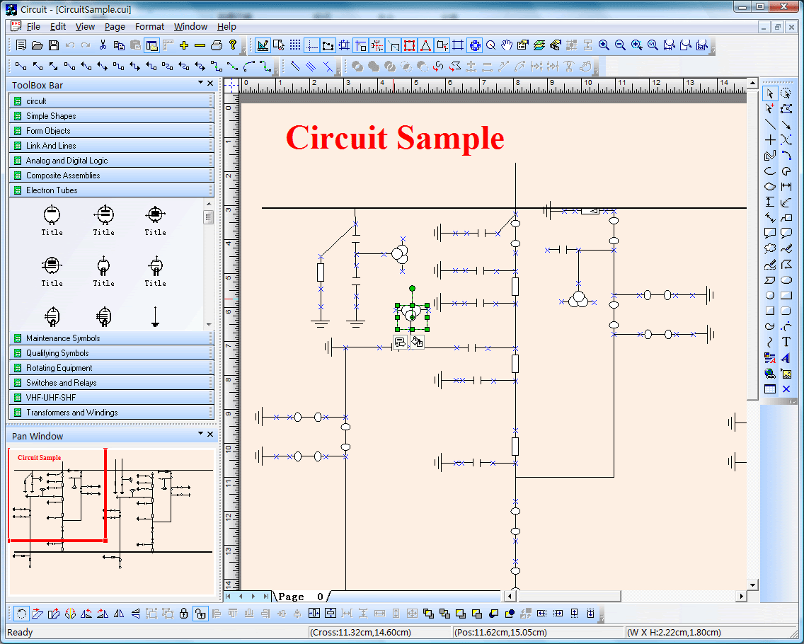 Electric Power Circuit Diagram Drawing Component Solution For Cc