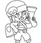Coloring Pages Brawl Stars Morning Kids