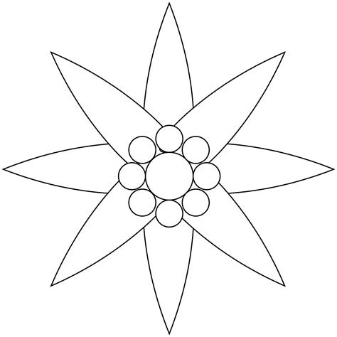  10 best poinsettia flower template printable pdf for free at printablee