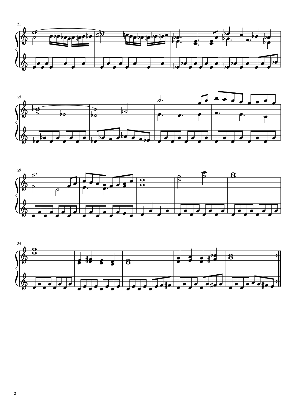 ポケモン金銀 戦闘bgm ピアノ楽譜 ゲーム音楽ピアノ楽譜