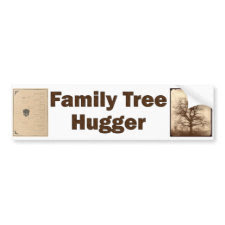 Family Tree Hugger bumpersticker