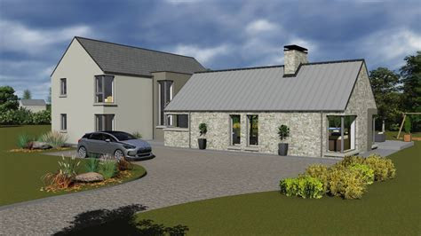 One of our more commanding detached house plans, offering a wealth of flexibility and the opportunity to put your own stamp on a truly impressive design. Old Irish Cottage House Plans - Home Building Plans | #161262