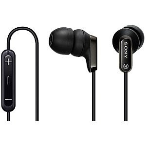 Sony MDR-EX38iP Headphone With Remote for iPod Track and Volume Control - Black