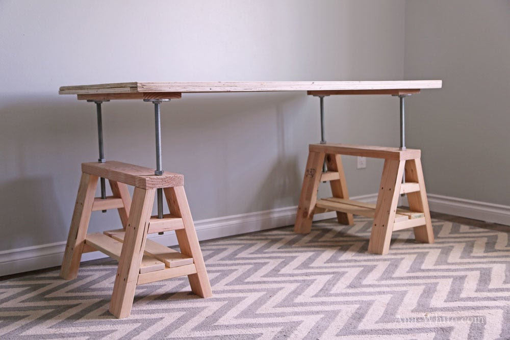 Sawhorse for Pinterest