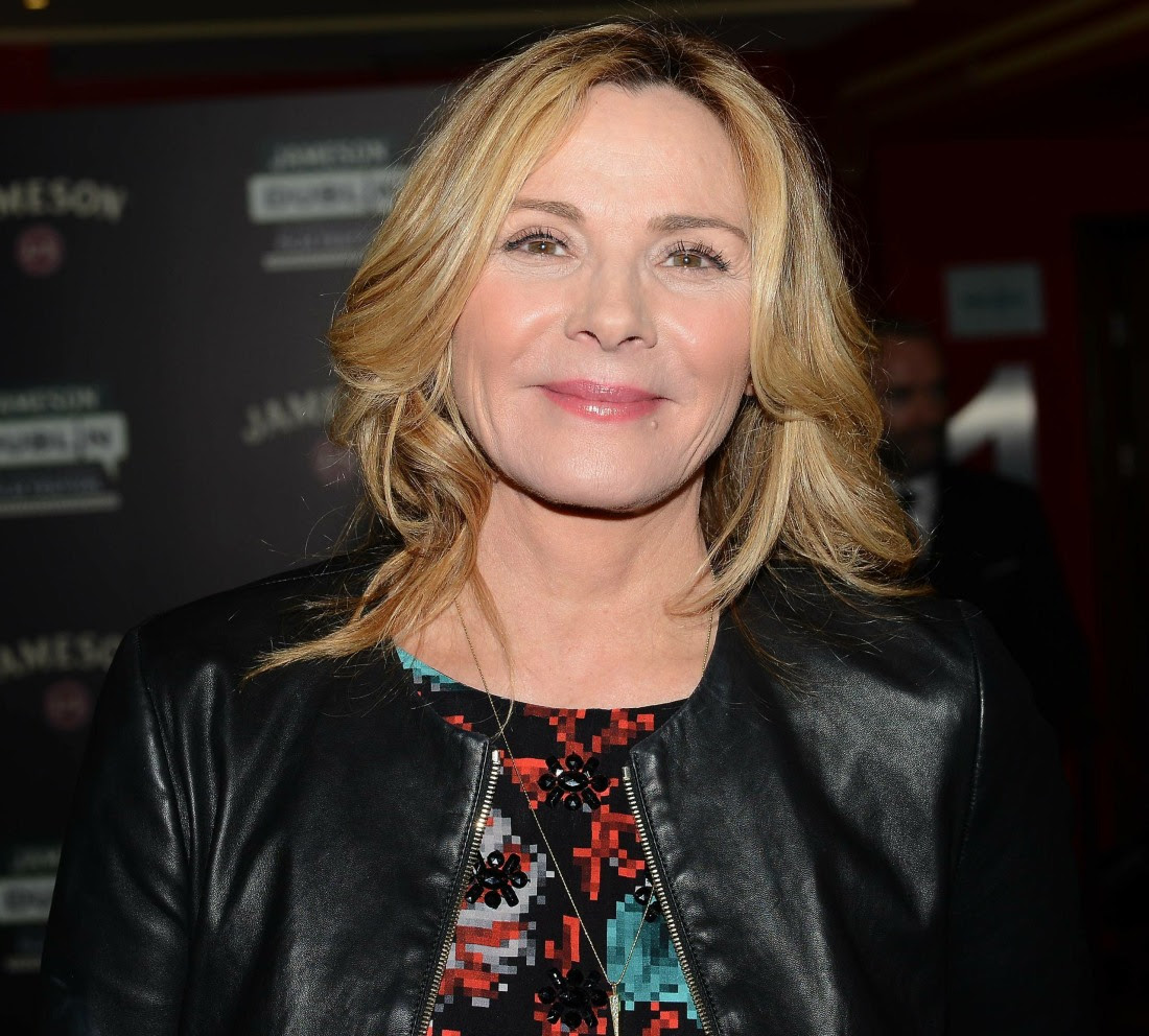 Kim Cattrall attends a screening of her movie 'Sensitive Skin' as part of the Jameson Dublin International Film Festival