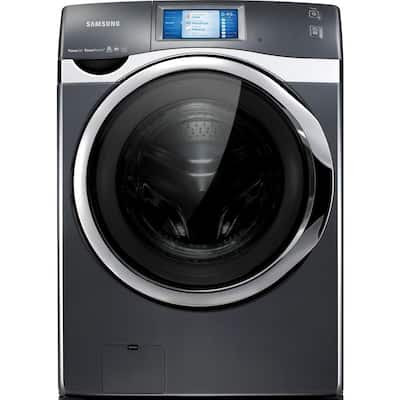 Samsung 4.5 cu. ft. High-Efficiency Front Load Washer with Steam in Onyx, ENERGY STAR and CEE Tier 3 WF457ARGSGR
