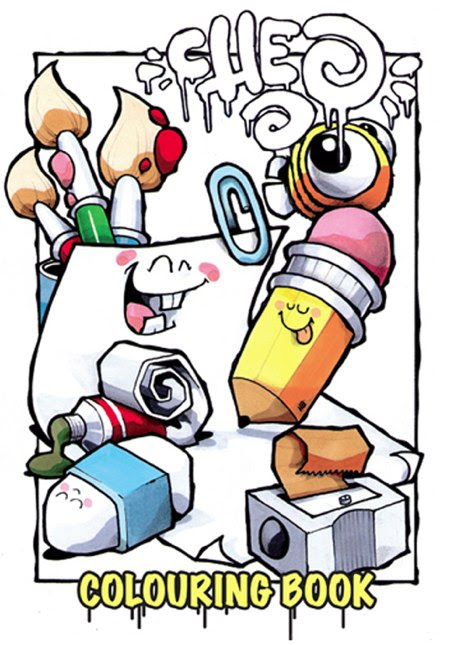 colouring pictures for adults. The Cheo Colouring Book