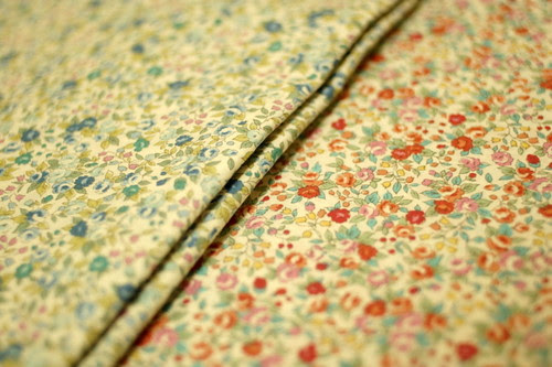 Flower printed cotton