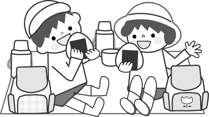 遠足のイラスト 学校 無料イラスト フリー素材2