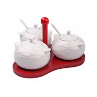 iHouse 5664 Seramik Baharat Seti Beyaz 49,01 TL