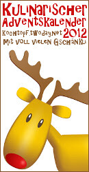 Kulinarischer Adventskalender 2012 mit voll vielen Gschänkli!