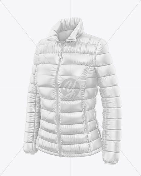 Download 608+ Matte Womens Down Jacket Whood Mockup Front Half Side View Photoshop File free packaging mockups from the trusted websites.