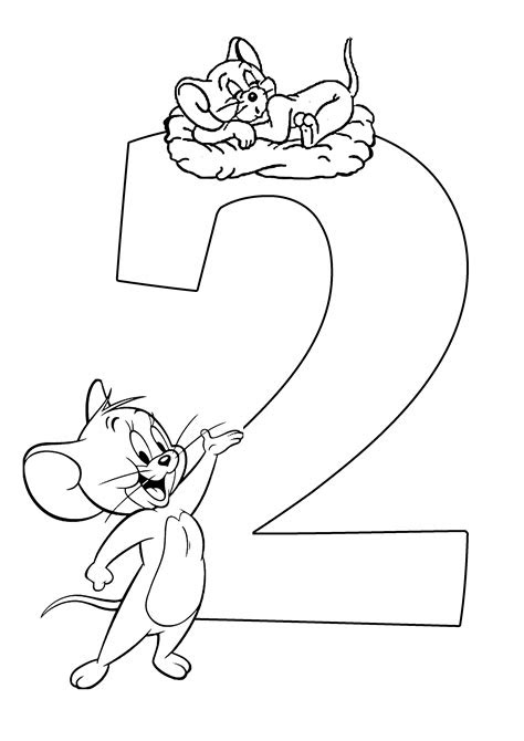  numbers coloring pages for kids printable for free