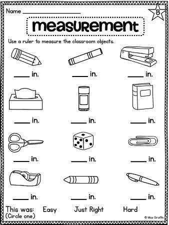  metric measurement worksheets length kindergarten grade one grade two