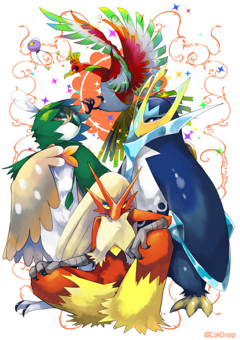 Tinami イラスト 鳥御三家