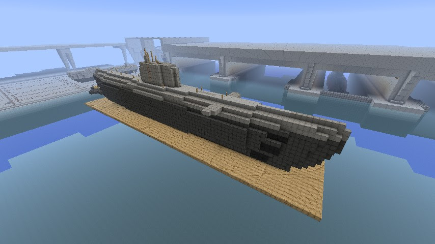 U-boot XXI Submarine Minecraft Project