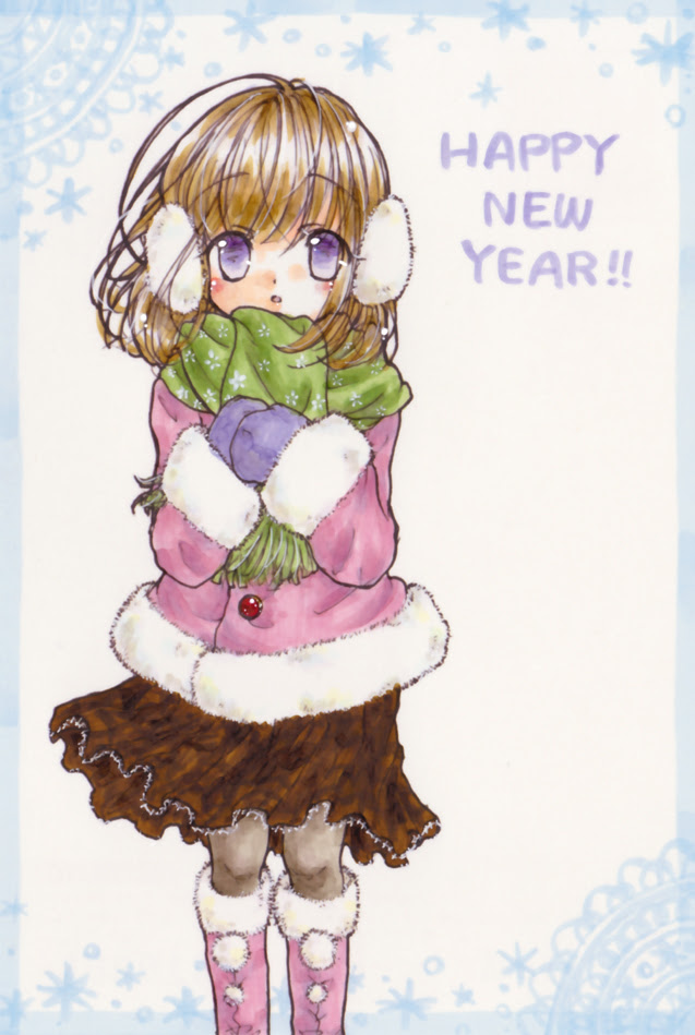 耳あて少女