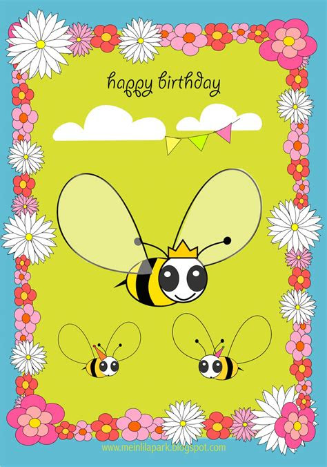 They can be a useful standby when you find yourself stuck for a card at the last minute. free printable happy birthday card for kids ausdruckbare 17 best