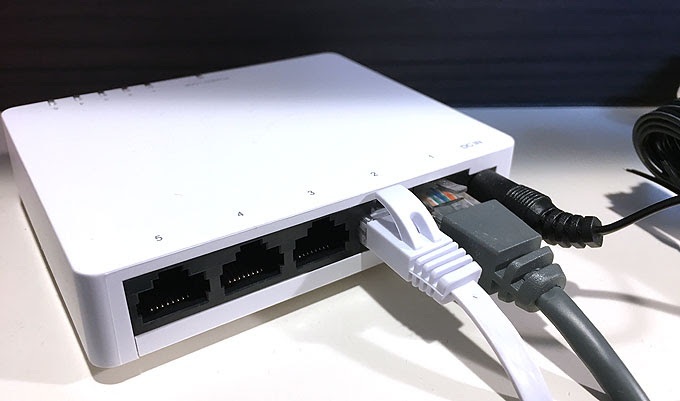 Buffalo ギガスイッチングハブ Lsw4 Gt 5epl Wh レビュー