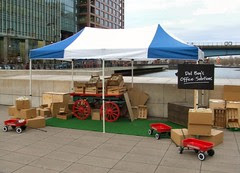 Del Boy at Canary Wharf #2