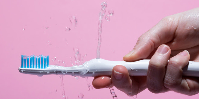 This Clever Electric Toothbrush Is Like a Bidet for Your Mouth