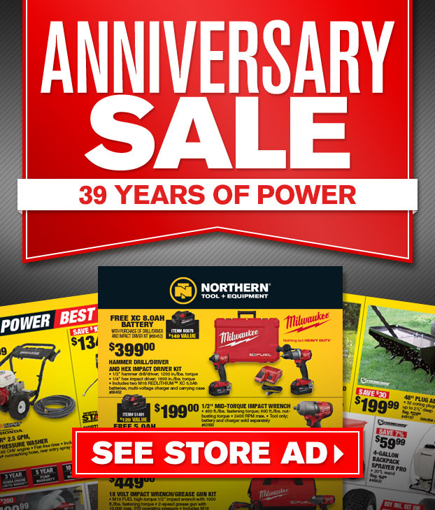 Anniversary Sale - 39 Years of Power - SEe Store Ad
