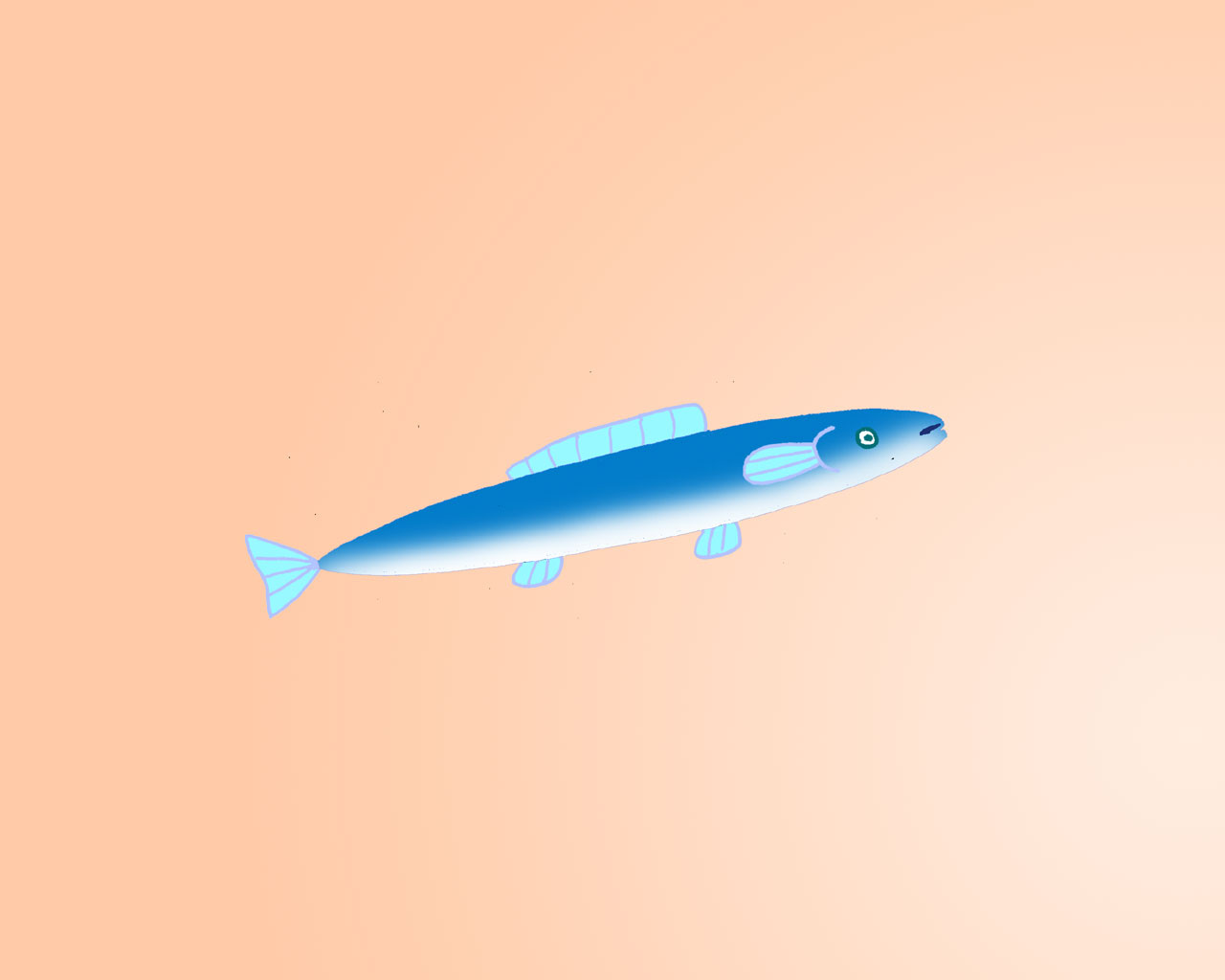 さんま サンマ 秋刀魚 魚 さかな 秋の味覚 無料 壁紙用イラスト