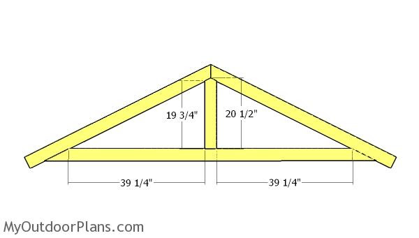 10x8 Gable Shed Plans MyOutdoorPlans Free Woodworking 