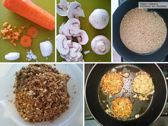 Hamburguesas Soya Y Champinones