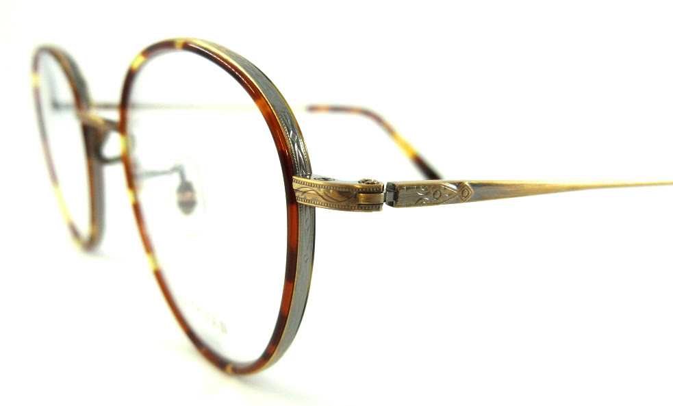 Eyevan アイヴァン Ferren C Ag 眼鏡 メガネ おしゃれメガネ 伊達メガネ 伊達眼鏡 クラッシックメガネ セルフレーム フルリム 丸メガネ ブラウン アンティーク 人気モデル 掛けやすい 日本製 おしゃれ お洒落 かっこいい プレゼント おしゃれなセレクトメガネ専門