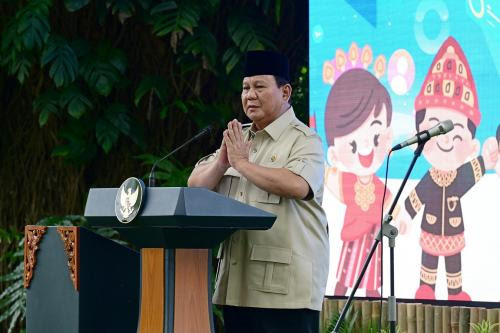 Prabowo Ucapkan Selamat Idulfitri 1446H, Ajak Masyarakat Perkokoh Persatuan Bangsa - Sindonews 