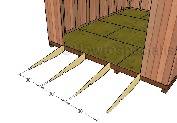 DIY Shed Ramp Plans HowToSpecialist - How to Build, Step 