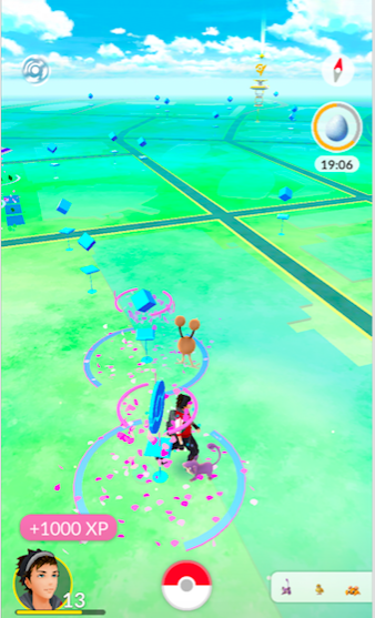 Pokemon Go 画面の地図が自分の向いている方向に応じて自動的に動くようにする方法 ゲームとアニメをゆるりと楽しむ
