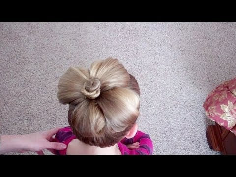 How to do a Flower Bun Easter Hairstyle | Pretty Hair is ...