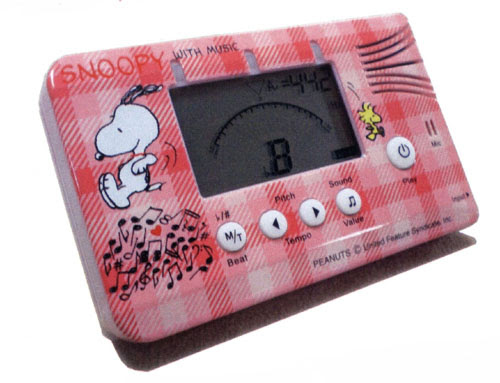 ブログのお部屋 スヌーピー チューナー メトロノーム入荷