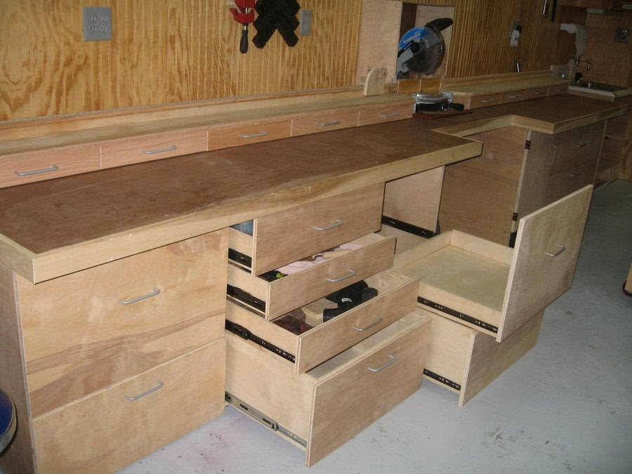 Norms Miter Bench and Storage - 130 Long Days or The Art 