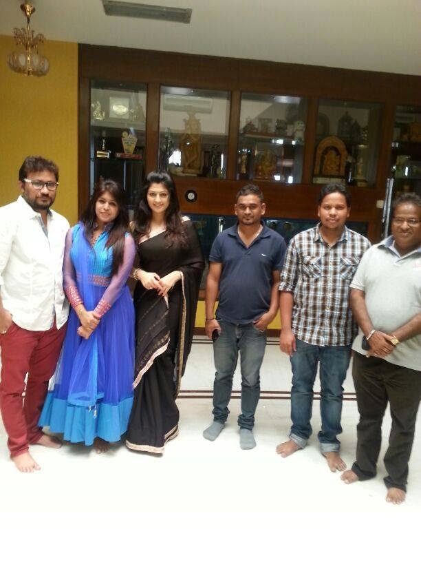 Radhika Kumarswamy sizzling photo shoot in Saree to her next project Rudra Thandava