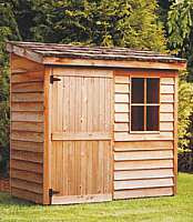 Garden shed anchors