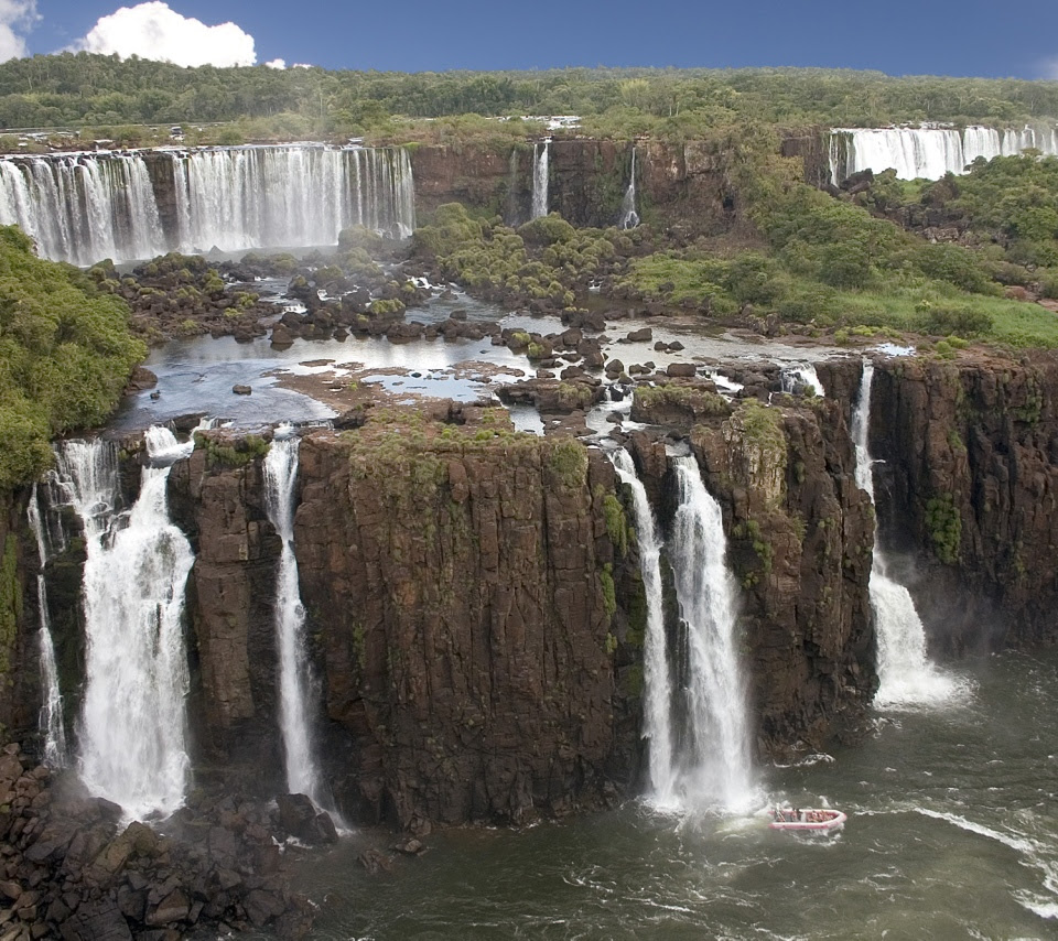 壁紙 イグアスの滝のスマホ壁紙960x854 Iguazu Falls 002 Jpg 壁紙box